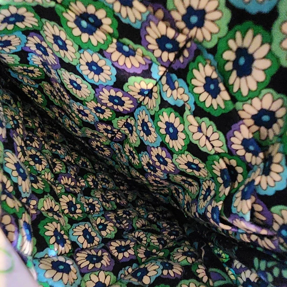 Vera Bradley Quilted Cosmetic‎ Travel Bag & Coin Purse Set Paisley Floral